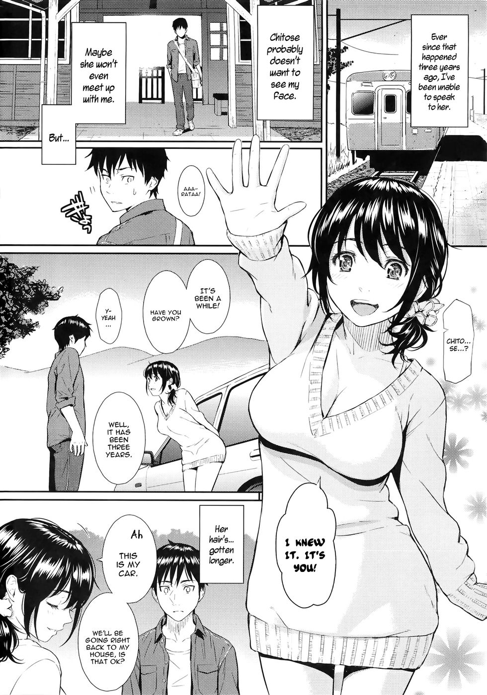 Hentai Manga Comic-Renai Sample 2-Chapter 3-Summber Beast-10